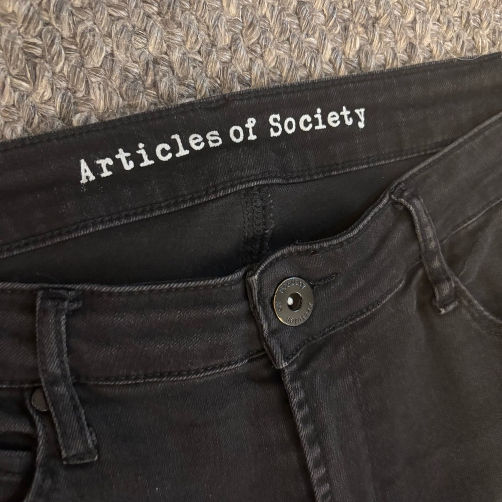 Articles of Society Women's Skinny Jeans Black